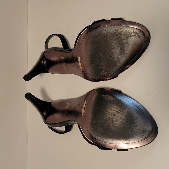 Womens Cole Haan High Heeled Strappy sandals black - Picture 3 of 4